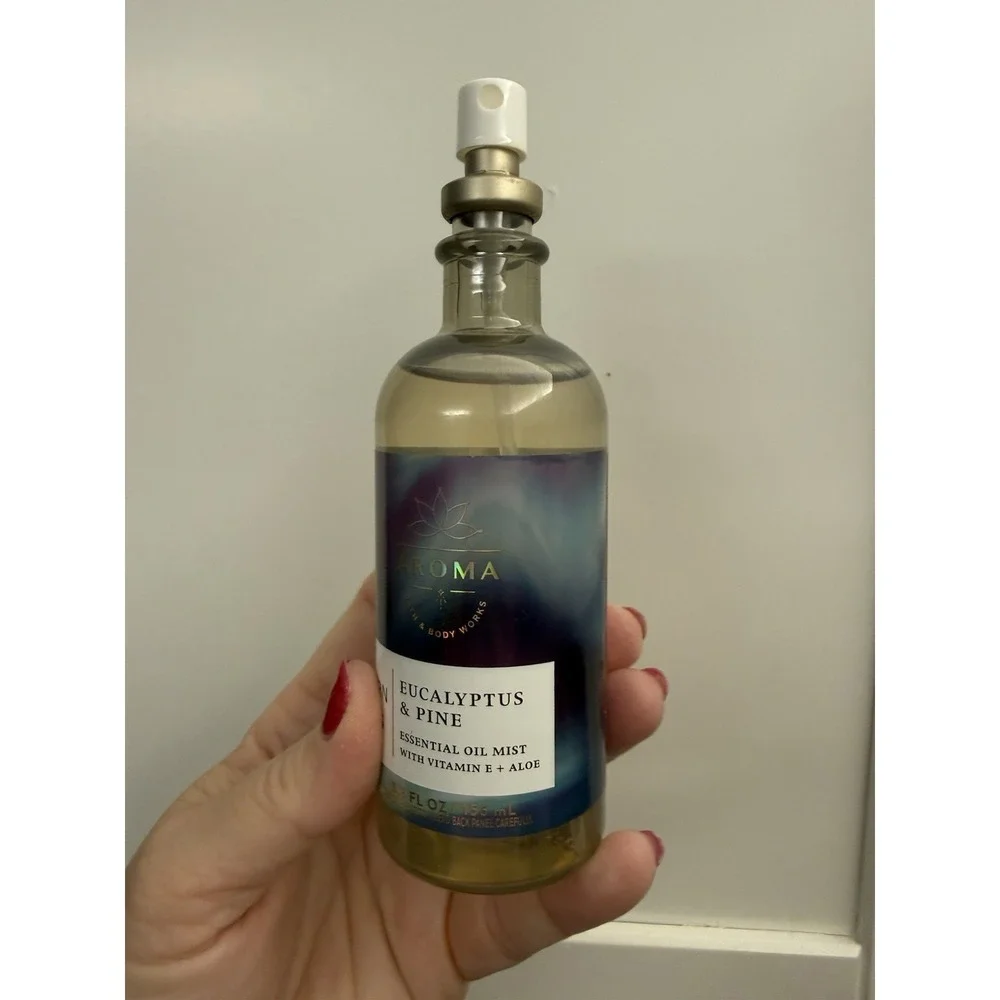 Bath & Body Works Aroma NORTHERN BRIGHTS EUCALYPTUS PINE Oils Mist 5.3 oz